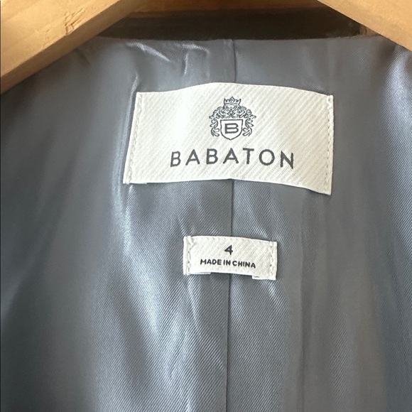 Babaton Deniro Gray Buttoned Vest - Picture 2 of 4